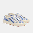 Superga 2750 Cotton Stripes Blue-Off White