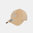 New Era New York Yankees Velour Diamant 9FORTY Beige