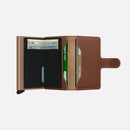 Secrid Mini Wallet Saffiano Caramel