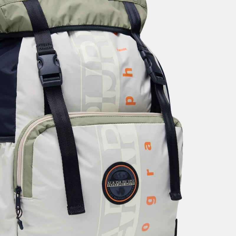 Napapijri Curver Backpack Beige Silver