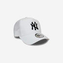 New Era New York Yankees Home Field A-Frame Trucker White 9FORTY