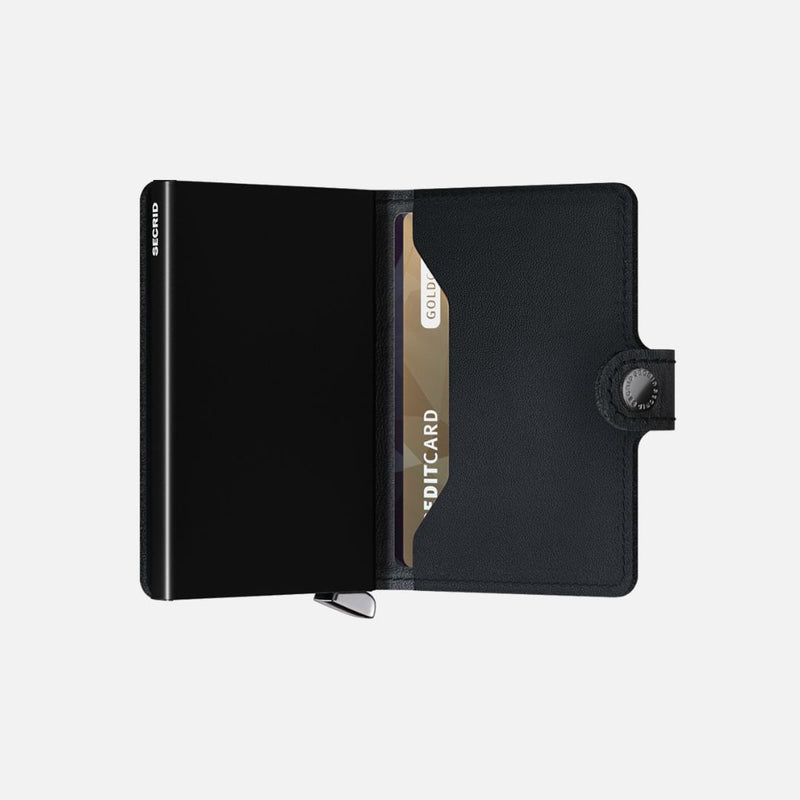 Secrid Premium Mini Wallet Emboss Lines Black