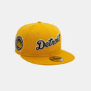 New Era Detroit Tigers Wordmark Patch 9FIFTY Yellow