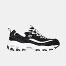 Skechers D'Lites Biggest Fan Black & White