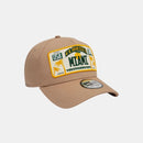 New Era Miami License Plate 9FORTY A-Frame Beige