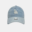 New Era LA Dodgers Acid Denim 9TWENTY Blue Women's