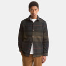 Barbour Woodlane Brushed Check Overshirt Shadow Classic Tartan