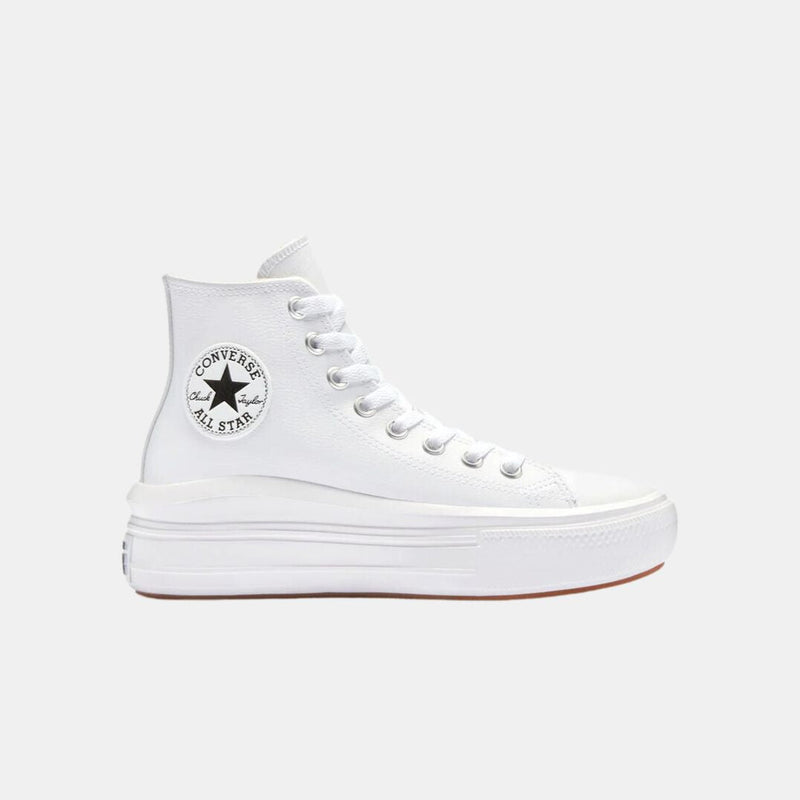 Converse Chuck Taylor All Star Move Platform Foundational Leather White