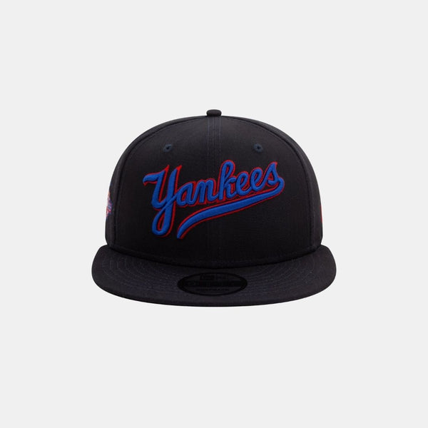 New Era New York Yankees Wordmark Patch Navy 9FIFTY Snapback Cap