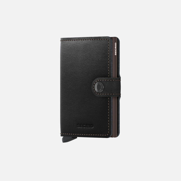 Secrid Mini Wallet Original Black Brown