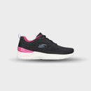 Skechers Air Dynamight New Grind Black Hot Pink