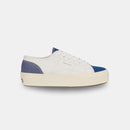 Superga Women's 2740 Platform Reverse Denim Avorio Blue Violet