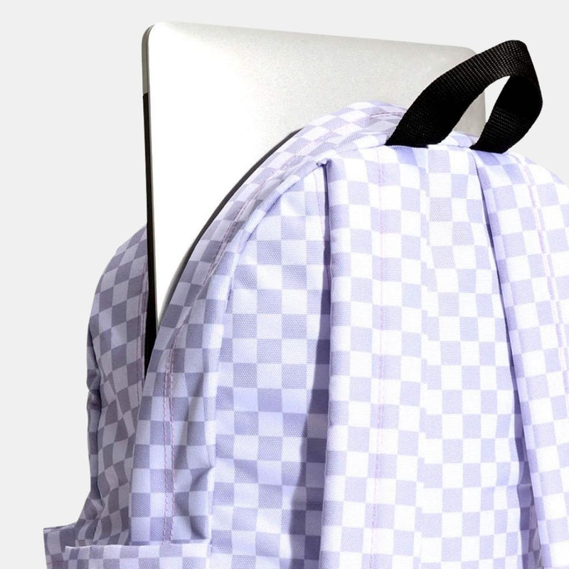 Vans Old Skool Grom Backpack Checkboard Lilac Mist