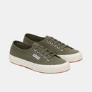 Superga Women's 2750 Cotu Classic Green Sherwood-F Avorio