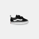 Vans Kid's Ward V Suede Canvas Black White