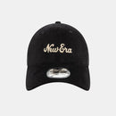New Era Script Cord Black 39THIRTY Stretch Fit Cap