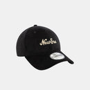 New Era Script Cord Black 39THIRTY Stretch Fit Cap