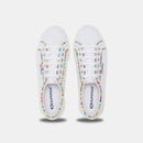 Superga Women's 2740 Multicolor Beads White