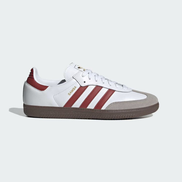 Adidas Samba OG Cloud White & Preloved Ruby