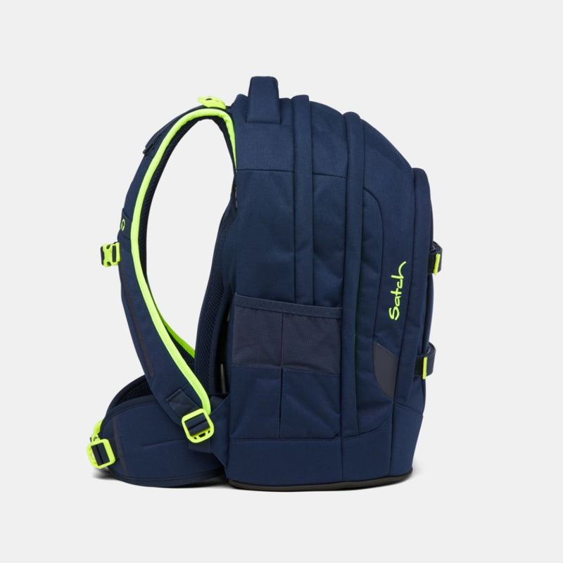 Satch Pack Toxic Yellow Navy
