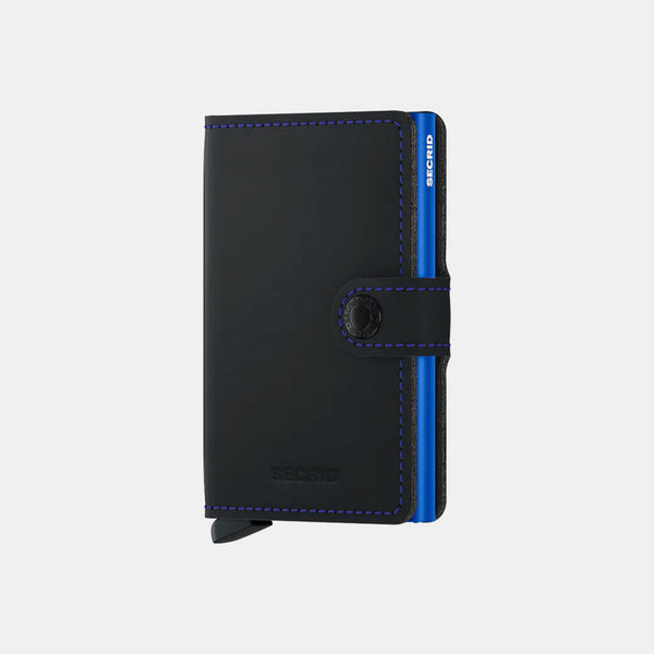 Secrid Mini Wallet Mate Black Blue
